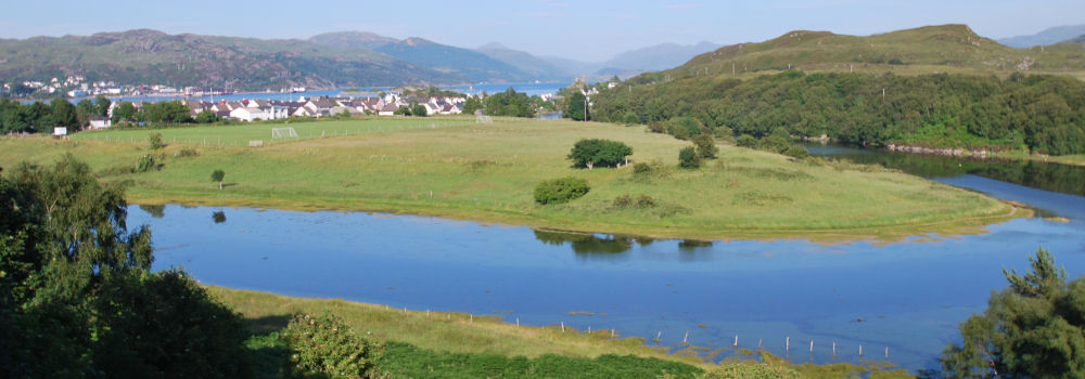 View from Blairdhu House