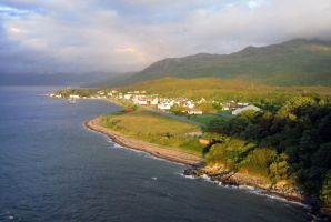 View of Kyleakin from Skye Bridge