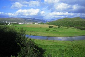 View of Kyleakin from Blairdhu House